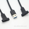 Montaje de panel Nuevo origen de alta velocidad USB3.0